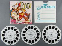 Mickey et ses amis - Pochette de 3 View Master 3-D - Pluto 2