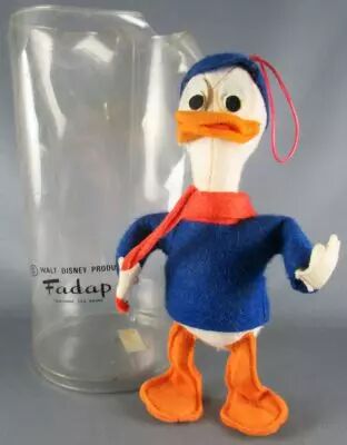 Mickey et ses amis - Poup�e Feutrine Flexible Fadap - Donald Duck