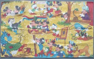 Mickey et ses amis - Serviette de table Tissus Imprim� -  Le Cirque Mickey
