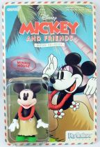 Mickey et ses amis - Super7 Reaction Figure - Minnie Mouse \ Hawaiian Holiday\ 