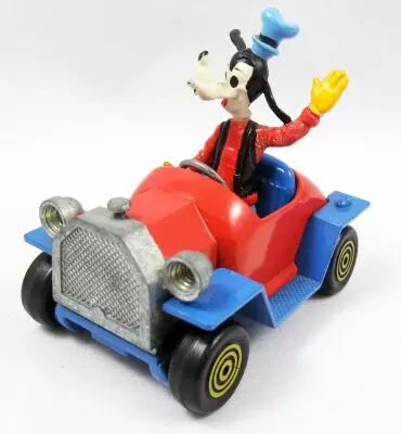 Mickey et ses amis - V�hicule Die-cast Polistil - L\'auto de Dingo (loose)