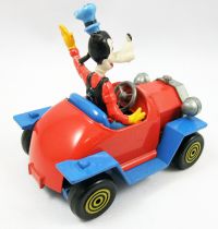 Mickey et ses amis - Véhicule Die-cast Polistil - L\'auto de Dingo (loose)