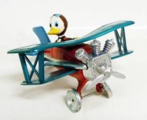 Mickey et ses amis - Véhicule Die-cast Polistil- Avion de Donald Duck