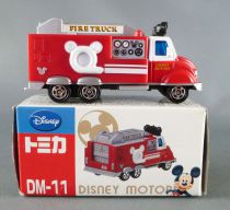 Mickey et ses amis - Véhicule Die-cast Takara Tomy DM-11 - Le Camion Pompier de Mickey Disney Motors