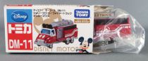 Mickey et ses amis - Véhicule Die-cast Takara Tomy DM-11 - Le Camion Pompier de Mickey Disney Motors