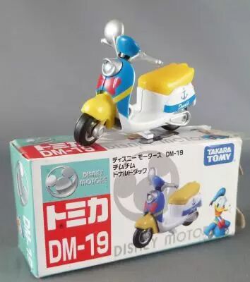 Mickey et ses amis - V�hicule Die-cast Takara Tomy DM-19 - Le Scooter de Donald Disney Motors