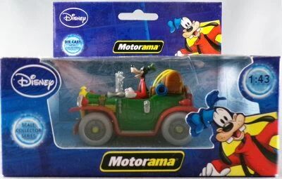 Mickey et ses amis - V�hicule Motorama Diecast 1/43 - Voiture de Dingo Neuve Boite