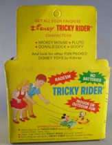 Mickey et ses amis - Véhicule Plastique Tricky Rider Kohner N° 298 - Donald en bateau Neuf Boite