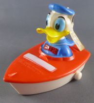 Mickey et ses amis - Véhicule Plastique Tricky Rider Kohner N° 298 - Donald en bateau Neuf Boite