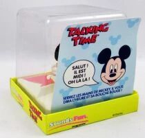 Mickey Mouse - Bracelet montre parlant \ Talking Time\  - Sounds Fun 1991