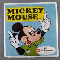 Mickey Mouse - Pochette de 3 View Master 3-D
