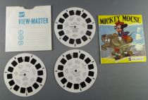 Mickey Mouse - Pochette de 3 View Master 3-D