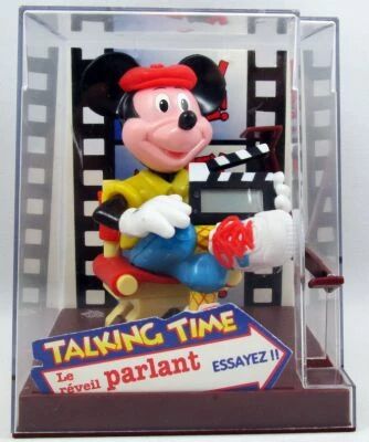 Mickey Mouse - R�veil-matin parlant \ Talking Time\  - Mickey Cin�aste - Souns Fun 1991