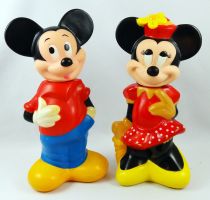 Mickey Mouse and his friends - Bubble Bath - Mickey & Minnie Mouse 10\  figure