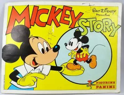 Mickey Story - Panini Stickers collector book 1979