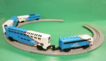 Micro Machines - Galoob - 1989 Train Set (American Passenger)
