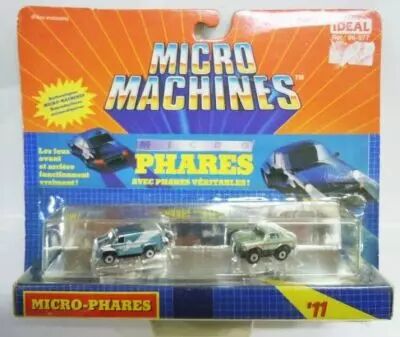 Micro Machines - Galoob - 1990 #11Micro Lights (MB 450 SL & Ford Van)
