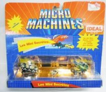 Micro Machines - Galoob - 1990 Set #5 Les Mini Secrétes (Sherman & Blazer)