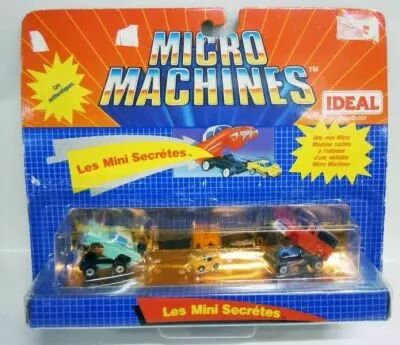 Micro Machines - Galoob - 1990 Set #6 Les Mini Secr�tes (\'56 Pickup & \'55 T-Bird)