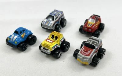 Micro Machines - Galoob Ideal - 1990 Lot de 5 Micro Machines Ultra Fast