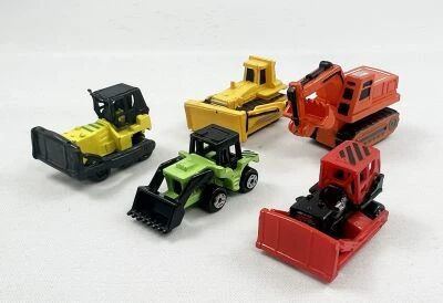 Micro Machines - Galoob Ideal - 1990 Set of 5 Micro Machines Construction