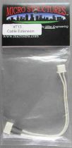 Micro Structures by Miller Engineering 713 Ho N Z 0 Cable Extension Mint in bag