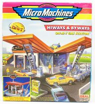 MicroMachines - Galoob Ideal - 1990 Hiways & Biways (On-m-t Gas Station) Ref.96-707