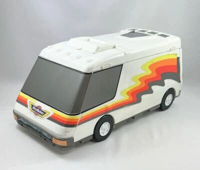 MicroMachines - Galoob Ideal - 1991 Super Van City (Loose) + 19 Vehicles