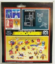 Micronauts - Acroyear II (Red) - Mego Pin Pin Toys