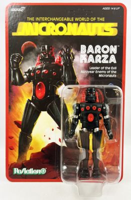 MICRONAUTS BARON KARZA ミクロマン Magnemo Action Figures Baron Karza (Micronauts, Mego
