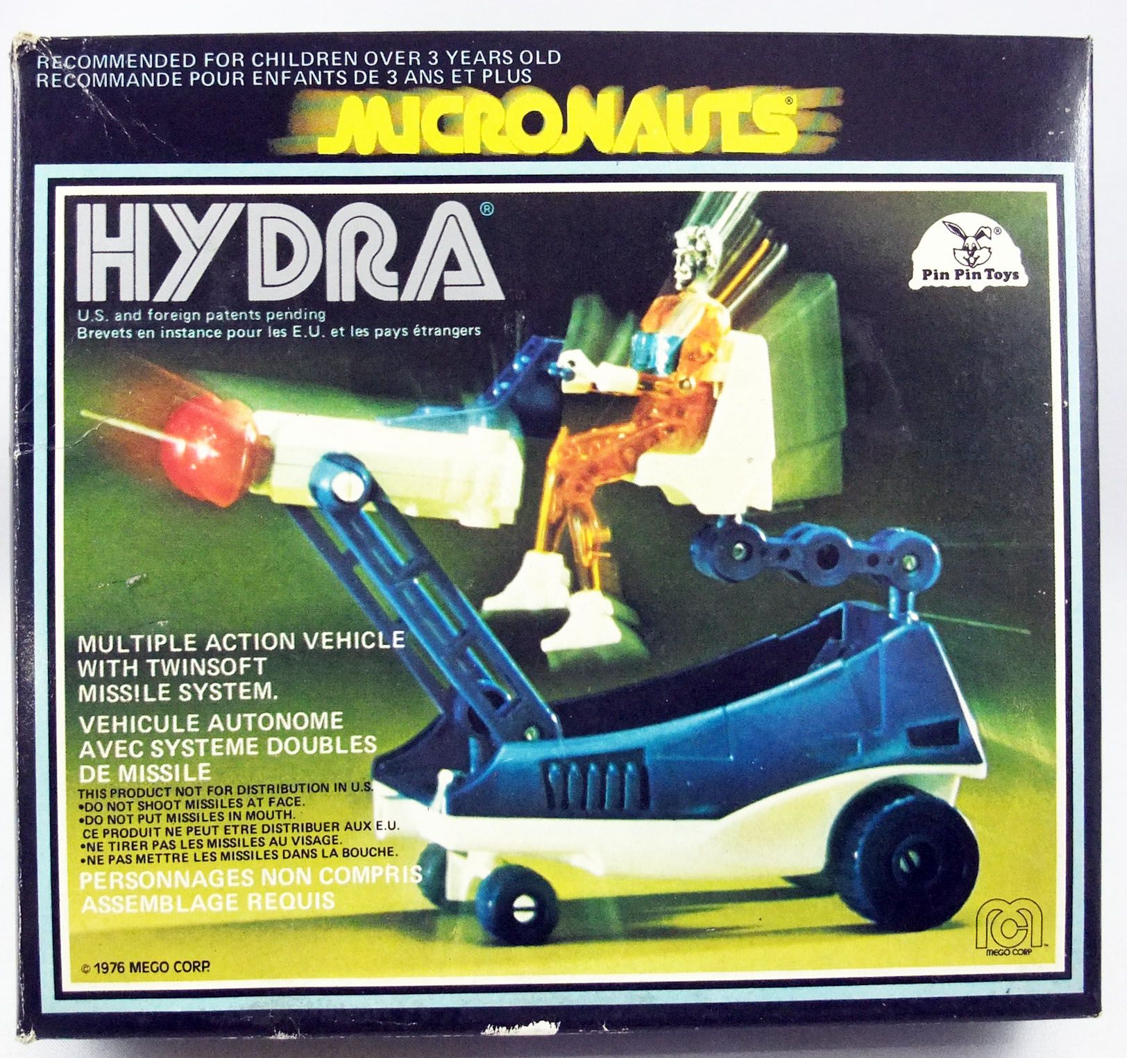 Micronauts Hydra Mego Pin Pin Toys