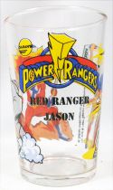 Mighty Morphin Power Rangers - Amora drinking glass \ Red Ranger Jason\ 