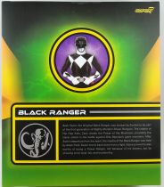 Mighty Morphin Power Rangers - Figurine Ultimates Super7 - Black Ranger