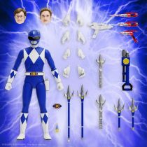 Mighty Morphin Power Rangers - Figurine Ultimates Super7 - Blue Ranger