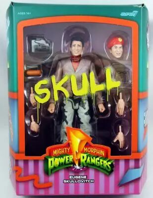 Mighty Morphin Power Rangers - Figurine Ultimates Super7 - Eugene \ Skull\  Skullovitch