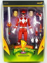 Mighty Morphin Power Rangers - Figurine Ultimates Super7 - Red Ranger