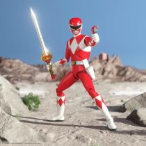 Mighty Morphin Power Rangers - Figurine Ultimates Super7 - Red Ranger