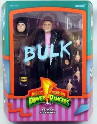 Mighty Morphin Power Rangers - Super7 Ultimates Figure - Farkas \ Bulk\  Bulkmeier