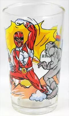 Mighty Morphin Power Rangers - Verre � moutarde Amora \ Red Ranger Jason\ 