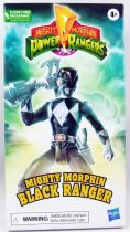 Mighty Morphin Power Rangers 30th Anniversary - Black Ranger - Figurine 16cm Hasbro