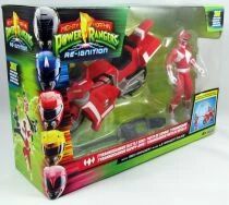 Mighty Morphin Power Rangers Re-Ignition - Tyrannosaurus Battle Bike &  Red Ranger