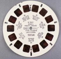 Mighty Mouse - 3 Disques View-Master 3D sans Pochette R&eacute;f. B 526-F