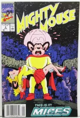 Mighty Mouse (Super-Souris) - Marvel Comics #4  (Janvier 1991)