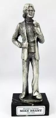 Mike Brant - Statue en m�tal inject� 16cm - Daviland France 1978