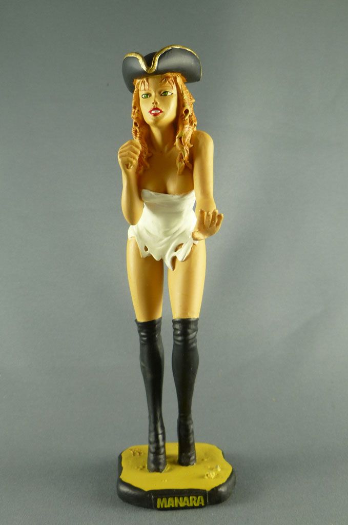 RARE 15 cm 7'' FLAVIA Figurine N° 25 résine MILO MANARA env