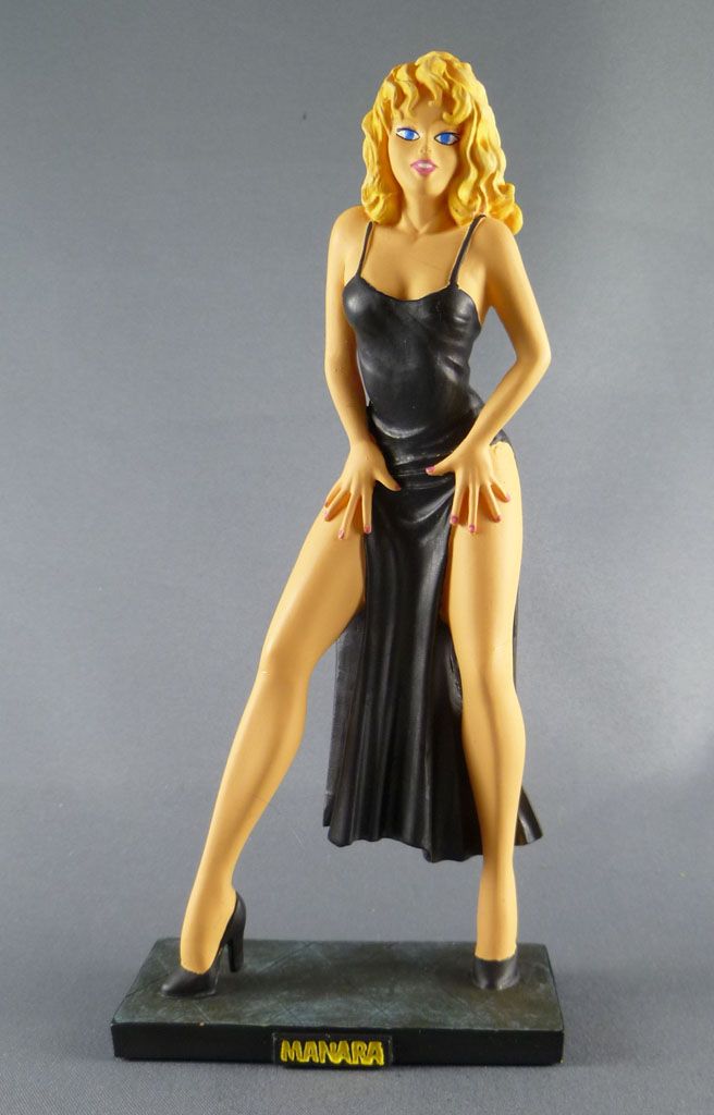 RARE 15 cm 7'' FLAVIA Figurine N° 25 résine MILO MANARA env