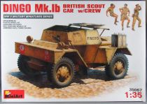 Mini Art 35067 - WW2 British Dingo Mk.Lb British Scout Car & Crew 1:35 Mint in Box