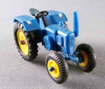 Mini Cars N°25 Ho 1/87 Tracteur Agricole Lanz Bleu