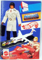 Mini catalog Mattel France 1983 : Big Jim, Masters of the Universe, Hot Wheels