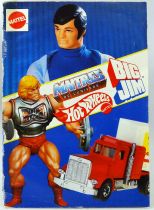 Mini catalog Mattel France 1984 : Big Jim, Masters of the Universe, Hot Wheels